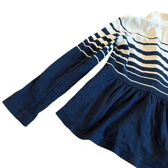 Cartonnier Anthropologie Striped Knit Blazer Jacket Stretch Size Small Women's - Picture 2 of 9